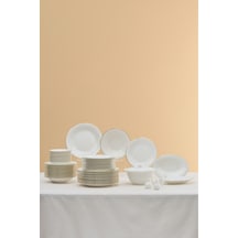 Karaca  Fine Pearl Fame 55 Parça 12 Kişilik Yemek Takımı Gold