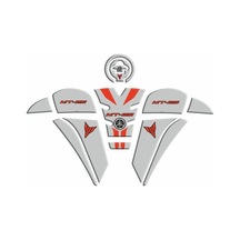 Yamaha Mt-25 2020 - 2024 Uyumlu Tank Pad Set 008 Standart