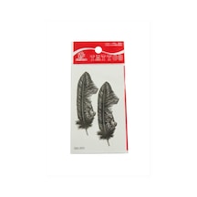 Yaprak - 505 - Tattoo Dövme - Shophnrl - Sticker Beyaz