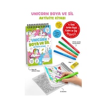 Unicorn - Boya Ve Sil Aktivite Kitabı / 3 Yaş + - Ezjı-753203