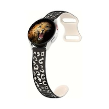 Xiaomi Redmi Watch 5 Active/lite 22mm Kordon Leopar Desen Yumuşak Silikon Kordon