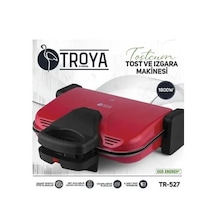 Troya Tostçum TR-527 1800 W Izgara Ve Tost Makinesi