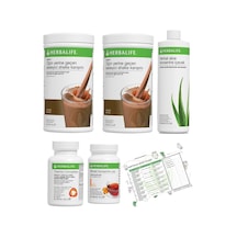 Herbalife Shake Çikolata 2 Adet + Şeftali Çay + Aloe Vera + Thermo Complete + Diyet Listesi Hediye 559873698742