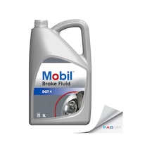 Mobil Brake Fluid DOT 4 Yüksek Performans Fren Hidroliği - 5 Lt. (1 Adet)