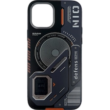 Nettech Apple Uyumlu iPhone 15 Nt-n043 Arka Koruma Kılıf - Gri Gri