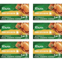 Knorr Tavuk Bulyon 6'lı 60 Gr X 6 Adet