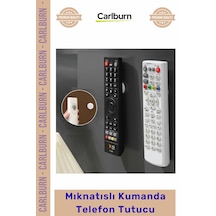 Özel Üretim Yapışkanlı Duvar Organizeri Güçlü Askı Mıknatıslı Çok Amaçlı Kumanda Telefon Tutucu