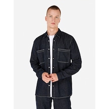 Colin's Colins Mavi Erkek Gömlek U.kol Cl1071150 Q1.v1 Dn43661 Denim