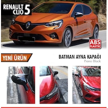 Renault Clio 5 Yarasa Ayna Kapağı Batman Piano Black Parlak Siyah