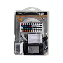 1 Adet Cata Ct 4558 Rgb Şerit Led Kumandalı Trafolu Set 220v