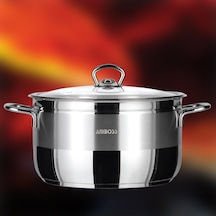 Amboss Saphire 16X09 Çelik Kapaklı 1.75 L. Derin Tencere 4158