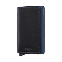 Secrid Slimwallet Original Kartlık Cüzdan, Siyah-lacivert Çok Renkli