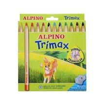 Alpino Alp-al-113 12'li Trımax Jumbo Kuruboya 124-Pembe
