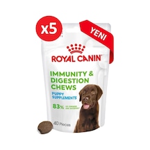 Royal Canin Immunity&digestion Chews Bağışıklık Ve Sindirim Sistemini Destekleyen Tamamlayıcı Köpek Ödül Maması 100g 5paket