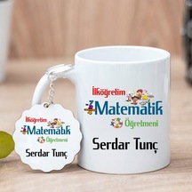 Ilköğretim Matematik Öğretmeni Kupa Bardak Ve Anahtarlık