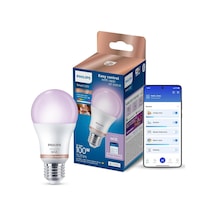 Smart Lighting Led Ampul A60 E27 100w Eşdeğer Rgb - Google Home, Alexa, Homekit Ve Matter Uyumlu Diğer