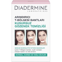 Diadermine Karma ve Normal Ciltler İçin T Bölgesi Burun Bandı 6'lı