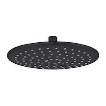 Fause Tepe Duş Başlığı Oval Ø23 Cm Siyah Ktd121-b Siyah