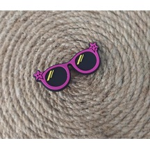 Terlik Ayakkabı Sandalet Tokası Silikon Gözlük Terlik Süsü Aksesuar