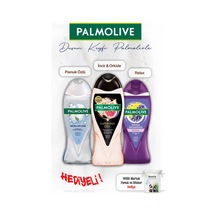 Palmolive 3'lü Duş Jeli İncir 250 Ml, Pamuk Özü Ve Relax 500 Ml, Rosıe Hediye Fresh