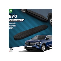 S-dizayn Renault Austral Evo Siyah Yan Basamak 183 Cm 2023 Üzeri A+ Kalite