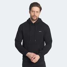 Slazenger KICKSON IN Erkek Sweatshirt Siyah