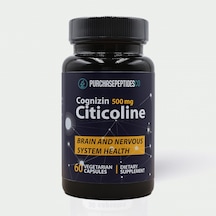 Purchasepeptideseco Citicoline Cognizin Brain Nervous Health 500 Mg 60 Caps