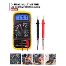 Digital Led Ekran Multimetre Ölçer