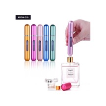 Doldurulabilir Parfüm Şişesi - Taşınabilir Cep Boyu Sprey Valfli Parfüm Atomizer Çok Renkli