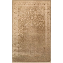 Hoom Rugs Babylon Bbl 02 Rayon Viskon Eskitme Desenli Bronze Vintage Salon Halısı Bakır