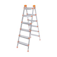 Doğrular Çift Çıkışlı 6+6 Metal Merdiven MCG12506
