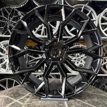 22 İnç 5x130 Velare Q7 Uyumlu Siyah Jant Modeli 4 Adet