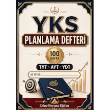 Yks Planlama Defteri Tyt, Ayt Ve Ydt İçin 100 Sayfalık Çalışma Planlayıcısı