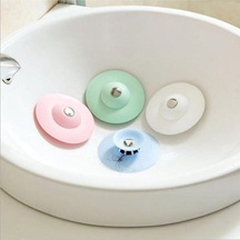 3 Lü Silikon Süzgeçli Lavabo Banyo Tıkacı Evye Küvet Gider Tıpası Silikon Diğer