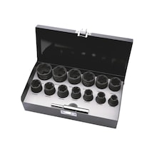 Würth 1/2 İnch Spiral Lokma Somun Seti 14 Parça