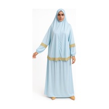 Aldaıyr Namaz Kıyafetleri 2 Parça Bebe Mavi