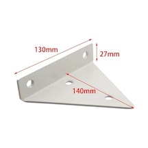 Bosphorusboutique Suntek Raf Kitapçı Kapalı Için Garaj Destek Beyaz Aparatı A Yv Beyaz