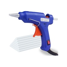 Silikon Tabancası 20w Elektrikli Yapıştırıcı Tabancası 16 Adet Ince Silikon Çubuk İle