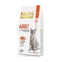 Nutri Feline Glutensiz Somonlu Düşük Tahıllı Yetişkin Kedi Maması 2 KG