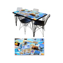 Masa Kaplama Folyosu Mobilya Masa Kaplama Folyoları Tatil Fotokolaj