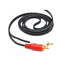 2Rca - 3 5Mm Stereo Aux Kablo 1 5Metre Gold