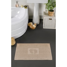 Casnack 1 Adet 260 Gr. Ayak Havlusu - Kahve Çok Renkli