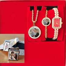 Takı Hediye Dünyası Resimli Kadın Kolye 13 Gümüş