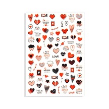 Popstıcker34 Nail Art Tırnak Süsleme Sticker Tırnak Dövmesi Tırnak Tattoo Popstıcker34