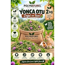 Polynaturel Doğal Yonca Otu 2000 Gr Tavşan, Hamster, Guinea Pig Ve Kemirgenler İçin Kuru Yonca Yem