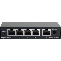 Ruijie Reyee RG-ES105GD 5 Port Metal Kasa Gigabit Switch Ruijie Reyee RG-ES105GD 5 Port Metal Kasa Gigabit Switch