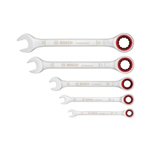 Cırcırlı Anahtar Seti, Anahtar Takımı 5 Parça, 8,10,13,17,19mm, 1600a02z3d, Mavi