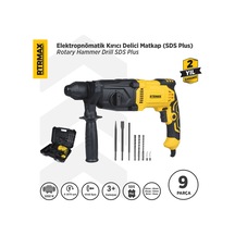Rtrmax RTM2290 Elektropnömatik Sds Plus Kırıcı ve Delici 1050 W 3.0 Jul 26 mm