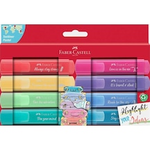 Faber-castell 46 Fosforlu Kalem 8 Pastel Renk 5030254626000