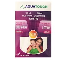 Aqua Touch Bit Spreyi 100 Ml + Losyon 200 ML + Plastik Tarak